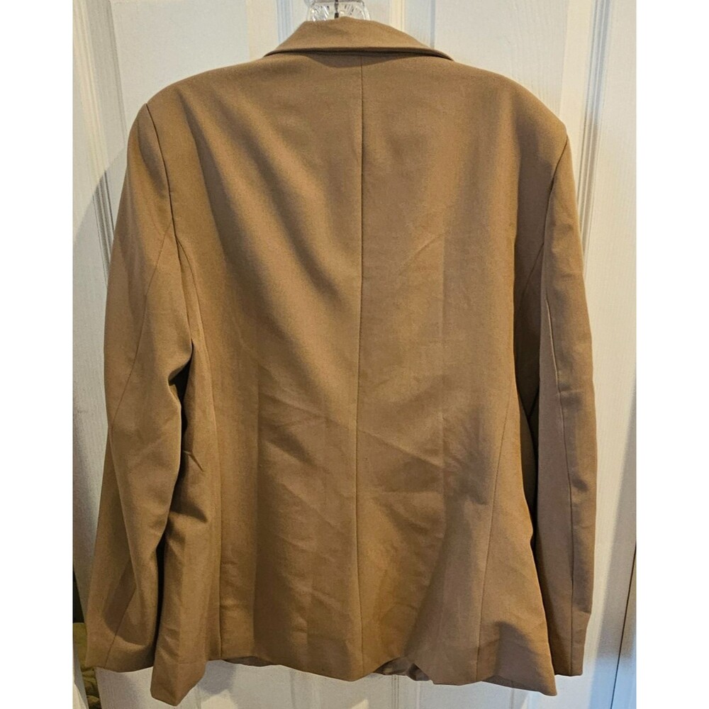 Cicy Bell Women’s XL Beige Blazer NWT Casual Work Jacket Single Button Career - Picture 4 of 10